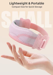 Sangle de genou en silicone réglable, bande de soutien sportive légère et respirante pour stabilisation du genou, idéale pour les exercices en extérieur et la salle de sport - Product Image 2