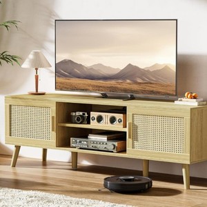 Vente en gros de meubles de salon modernes et minimalistes en bois massif, meuble TV carré multifonctionnel de style nordique avec fixation murale - Product Image 2