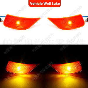 Paire de couvercles de feux de signalisation de pare-chocs avant en ABS pour Chevrolet Tahoe 2021-2023 - Product Image 3