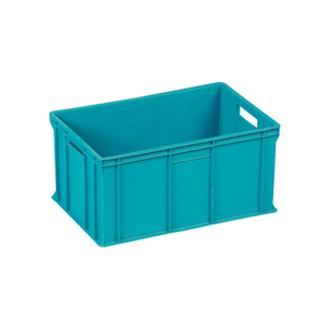 Caja de Plástico Sólido KE 420, HDPE Virgen, Resistente, Apilable, Contenedor Industrial Tipo Euro para Logística y Alimentos - Product Image 1