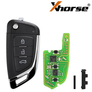 Original Xhorse XKKF02EN Xhorse XKKF03EN Vvdi Universal Wire Smart Remote Key <strong>Knife</strong> <strong>Flip</strong> 3 Buttons With Best Price - Product Image 4