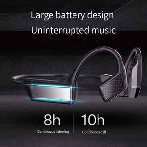 colgando tipo oído no-en-oído impermeable de deportes auriculares Bluetooth <span class=keywords><strong>5</strong></span>,0 conducción ósea auriculares Bluetooth - Product Image 4