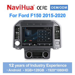 Navihua New Design 12.95inch Touch Screen Android Car Radio <b>GPS</b> <b>Navigation</b> Multimedia Carplay Autostereo for Ford F150 2015-2020 - Product Image 2