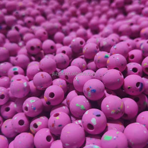 Fabbrica 10*5mm rosa polimero argilla morbida perline sciolte per <span class=keywords><strong>Fimo</strong></span> polimero bracciale collana gioielli fai da te accessori Hei Shi Beads - Product Image 6