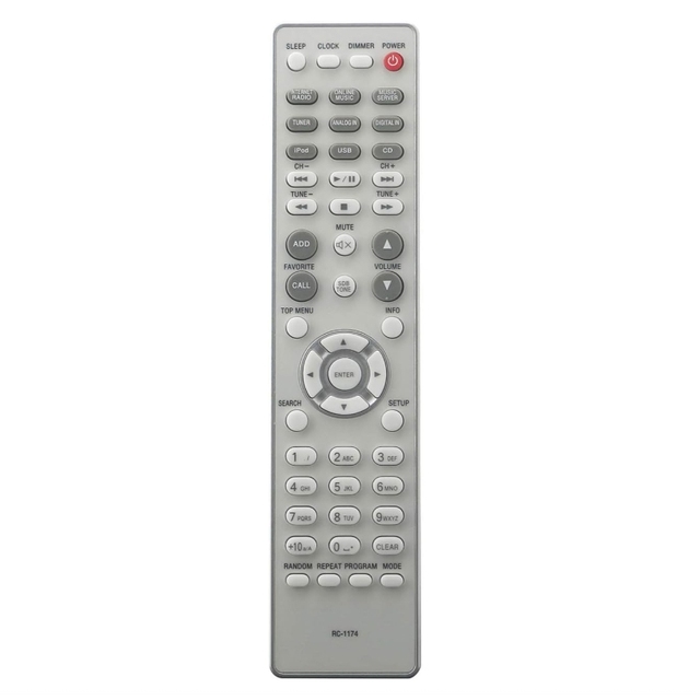 RC-1174 Remote Control Work for DENON Audio AV Receiver RCD-N9 RCD-N8 / K RCD-N10 DRA-N5 AV-175