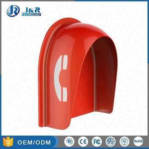 Cabina telefónica a prueba de sonido cabina acústica industrial de poliéster reforzado con fibra de vidrio (GRP) 15dB reducción de ruido vandalismo - Product Image 5