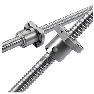 Écrous doubles DFU 100-6000mm DFU2505 Personnalisé C7 C5 C3 Vis <span class=keywords><strong>à</strong></span> billes et écrou 2505 Vis <span class=keywords><strong>à</strong></span> billes pour CNC - Product Image 2