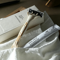 Nouveauté : Trousse dentaire jetable pour hôtel, emballée dans une boîte en papier écologique, avec brosse à dents et dentifrice
