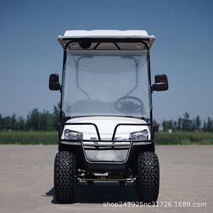 Electric Golf Cart 60-<b>72V</b> 100Ah <b>Battery</b> 70-90km Range 4 Seater Off Road Sightseeing Vehicle For Park Tour And Property Viewing - Product Image 5