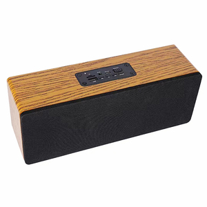 S3复古木制无线低音低音音箱BT音箱有源音频PA书架电脑桌面扬声器卡拉ok盒 - Product Image 4