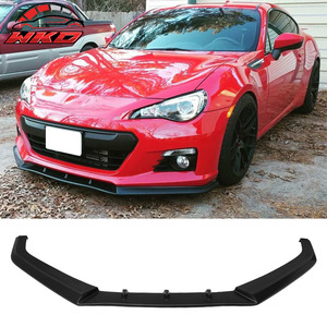 Alerón delantero estilo IKON V3 para Subaru BRZ 13-16, sin pintar, negro, PU, piezas de automóvil, accesorios automotrices - Product Image 1