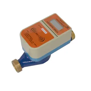 Medidor de agua inalámbrico prepago caliente IP68 Dry Dial RF Radiofrecuencia IC Tarjeta Medidor de agua