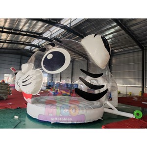 Casa de Burbujas Inflable de PVC de Grado Comercial Csatle de 0.55 mm para Niños, Fiestas al Aire Libre, Parques de Diversiones, <span class=keywords><strong>Juegos</strong></span> Comerciales en el Patio Trasero - Product Image 4