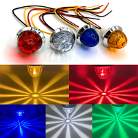 Feu arrière LED bicolore en forme de mini pastèque pour camion, pick-up, UTV, remorque, chariot élévateur, bateau - Vente en gros