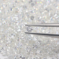 Moissanite de haute qualité en gros, 2,7 mm, VVS, certifié par un testeur de diamants, moissanite en vrac, diamant de mêlée