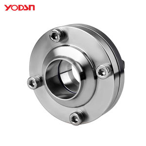 YODSN Factory Hochdruck-Lebensmittel qualität Sanitäre aseptische hygienische Sterilisation Edelstahl SS316L Schraub verbindungs flansche - Product Image 3