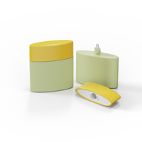 Bouteilles en plastique vides personnalisées de 50 ml EVOH à 5 couches de barrière, flacon de crème solaire pour l'emballage des soins personnels