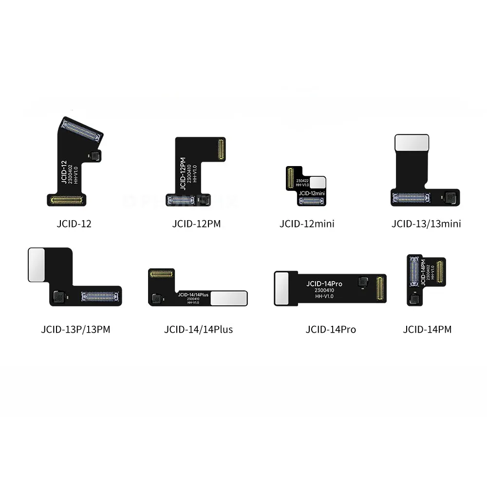 JCID V1SE V1S Pro Tag-Onกล้องด้านหลังFlex Cableซ่อมFPCถอดชิ้นส่วนฟรีกล้องมุมกว้างเรดาร์อ่านเขียนสําหรับiPhone 12-14