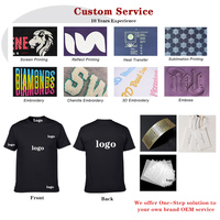 T-shirts Blancs Amples pour Hommes Imprimés Personnalisés, Coton, Vente en Gros