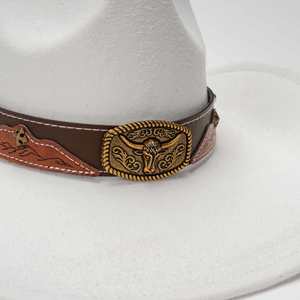 Wholesale New Arrival Western European American Strap Band Cowboy <b>Hat</b> - Product Image 4