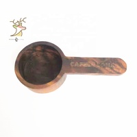 Cuillères doseuses écologiques en bambou mini 5ml 10ml 15ml 20ml 30ml pour café, poudre, aliments en vrac, desserts et glaces 140mm