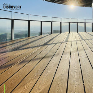 Tarima de WPC de Alta Calidad, Resistente, Compuesta, Impermeable, para Patio, Coextruida, de Madera Sintética para Exteriores - Product Image 5