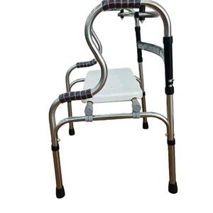 성인 노인 장애인을 위한 접이식 경량 알루미늄 보행기 CE 인증 내구성 미끄럼 방지 - Product Image 3