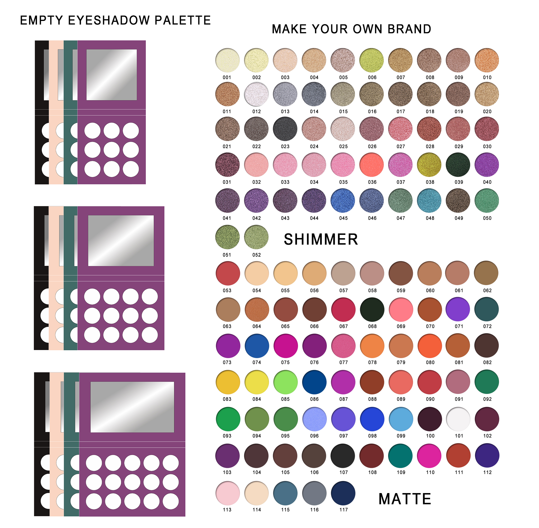 Palette ombretti