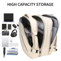 Carry on Unisex Travel Backpack Flight Approved Luggage Rucksack Casual Daypack 15.6 Inch Laptop Mochila