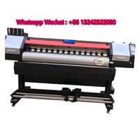 Machine d'impression de photo de vinyle de bannière flexible de toile enroulée de grand format de 180cm