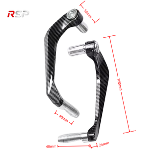 RSP Universel 22mm Scooter/<span class=keywords><strong>Moto</strong></span> de Rue Protection de <span class=keywords><strong>Levier</strong></span> d'<span class=keywords><strong>Embrayage</strong></span> et de <span class=keywords><strong>Frein</strong></span> 2 Pièces en Alliage d'Aluminium Anti-Chute <span class=keywords><strong>Kit</strong></span> de Rétrofit/Mise à Niveau - Product Image 2