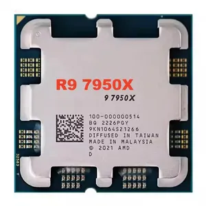 Nuovo arrivo AMD R9 7950X serie AM5 processore CPU 7950X 3.8Ghz 32MB DDR5 ram tipo di memoria