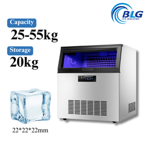 Blg thương mại 45kg-1000kg bán buôn Ice Cube Maker hielo thép không gỉ bán buôn 200kg Ice Maker - Product Image 5