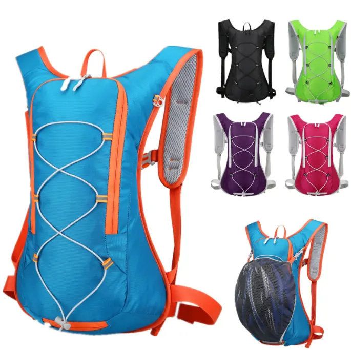 Wholesale Sport women men Riding vest Unisex Folding Hiking Hydration Backpack custom logo lightweight hydration backpack