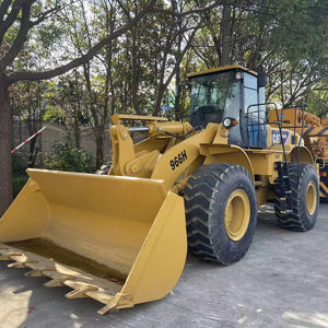 Chargeuses utilisées du chargeur 6ton de roue avant de CAT 966H à vendre avec de basses heures de travail en bon état - Product Image 1
