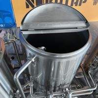 1BBL SMART Brasseur à 3 cuves pour brasserie artisanale, équipement de brassage de bière de haute qualité, projet clé en main, machine à brasser la bière à domicile
