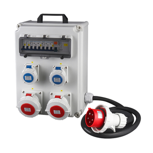 NANTE IP67 su geçirmez açık taşınabilir 3-<span class=keywords><strong>Way</strong></span> endüstriyel soket kutusu güç dağıtım ekipmanları - Product Image 2