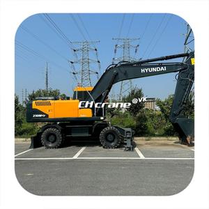 Excavadora de ruedas <span class=keywords><strong>Hyundai</strong></span> <span class=keywords><strong>robex</strong></span> 140W R150W R210WVS R210W, excavadora de segunda mano <span class=keywords><strong>Hyundai</strong></span> 210LC-9s a la venta - Product Image 1