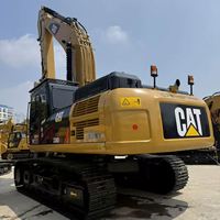 Mini-excavatrice Caterpillar CAT336 d'occasion, modèle 2024, type chenille, moteur, excellentes performances, prix réduit, origine Japon, garantie 1 an
