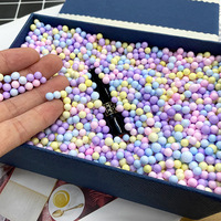 Boules de mousse multicolores écologiques personnalisées 1kg 2-3mm/4-6mm/6-10mm Kits de Slime à faire soi-même Matériau de rembourrage protecteur pour mariage