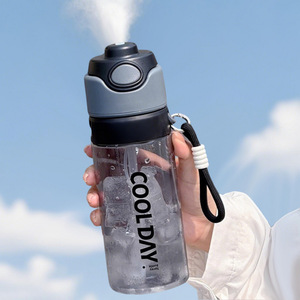 Commercio all'ingrosso personalizzato Logo lettera di plastica colorato smerigliato di colore cambiando a prova di perdite tazza <span class=keywords><strong>con</strong></span> coperchio per la festa - Product Image 6