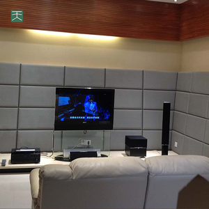 Tiange Recomienda <span class=keywords><strong>Comprar</strong></span> Paneles Acústicos de Cuero para Reducción de Ruido Interior, Paneles de Insonorización para Hoteles - Product Image 2