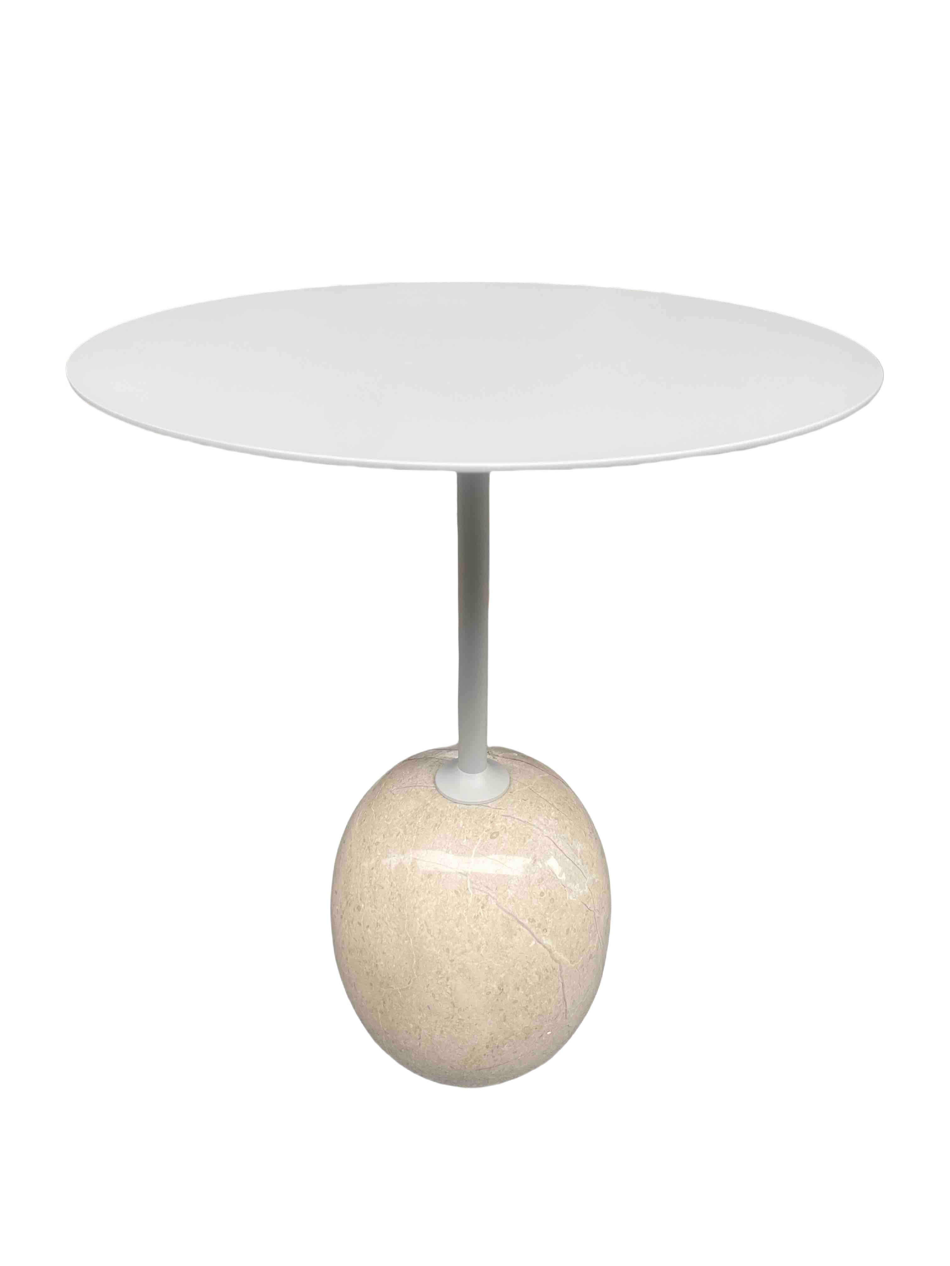 Blanc ivoire + Marbre Crema Diva