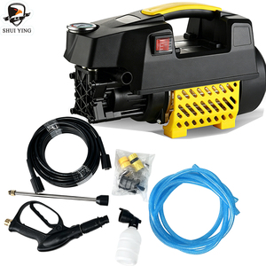 Pompe à eau automatique pour voiture à moteur à induction en cuivre 220v, pour usage domestique, portable, machine à laver les voitures - Product Image 1