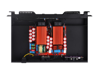 Vente flash Amplificateur numérique 1U 2*1300W 2 canaux Classe D Système de son stéréo pour karaoké, fête, conférence Amplificateur de puissance