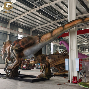 AD-50 Dinosaure robotique réaliste grandeur nature T-rex pour parc à thème, modèle animatronique de dinosaure à vendre AD-50 Dino animatronique - Product Image 2