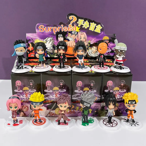 Caja ciega de figura de Anime de una pieza creativa Demon Slayers Naru-ton para máquina de garra, caja sorpresa de muñecas de dibujos animados para regalos de niños - Product Image 3
