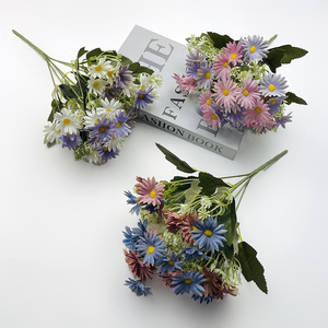Bouquets de marguerites artificielles, 30 pièces, fleurs en soie, 32 cm, accessoires de décoration pour mariage et maison - Product Image 2