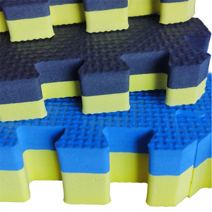 Tapis de tatami de conception puzzle, connexion emboîtable, surface sûre et stable, faible entretien, tapis de tatami pour arts martiaux, taekwondo - Product Image 1