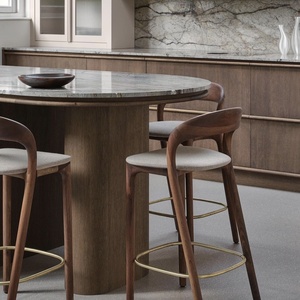 Più DESIGN in <span class=keywords><strong>legno</strong></span> Coffee Cafe Shop colore cuscino bracciolo alta <span class=keywords><strong>cucina</strong></span> ristorante in <span class=keywords><strong>legno</strong></span> sedia da Bar - Product Image 3